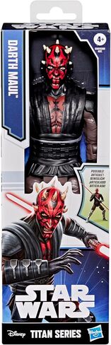 STAR WARS Titan Series Darth Maul, 12-Inch Action Figure & 2 Accessories, Toys for Boys & Girls Ages 4+ in Saudi Arabia