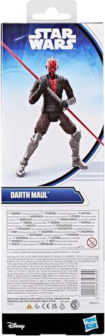 STAR WARS Titan Series Darth Maul, 12-Inch Action Figure & 2 Accessories, Toys for Boys & Girls Ages 4+ in Saudi Arabia