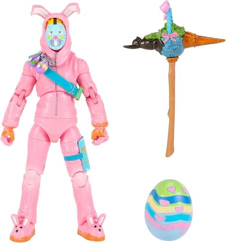 Fortnite Legendary Peely - 6-inch Articulated Figure with Harvesting Tool, Back Bling, and Code for Bonus Virtual Item in Saudi Arabia