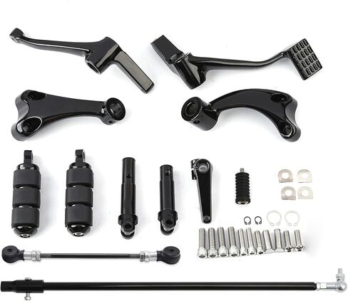 أدوات تحكم أمامية من الكروم CCI مخصصة لأذرع القدم وروابط تناسب Harley Sportster 883 1200 XL883 XL1200 2014-2022 in Saudi Arabia