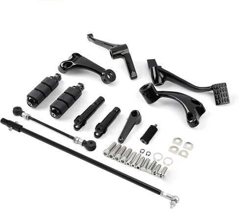 أدوات تحكم أمامية من الكروم CCI مخصصة لأذرع القدم وروابط تناسب Harley Sportster 883 1200 XL883 XL1200 2014-2022 in Saudi Arabia