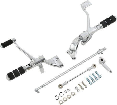 أدوات تحكم أمامية من الكروم CCI مخصصة لأذرع القدم وروابط تناسب Harley Sportster 883 1200 XL883 XL1200 2014-2022 in Kuwait