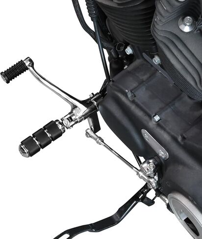أدوات تحكم أمامية من الكروم CCI مخصصة لأذرع القدم وروابط تناسب Harley Sportster 883 1200 XL883 XL1200 2014-2022 in Kuwait