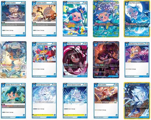 لعبة بطاقات التداول CookieRun: عرض معزز للبداية الشجاعة | 2 لاعب TCG تنافسي | تتضمن 28 عبوة معززة مع 9 بطاقات لكل منها in Kuwait