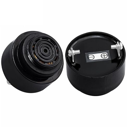 SFM380 Active Buzzer 12V 24V 4310 Piezoelectric DC Speaker Car Dedicated Continuous Sound SFM380 Active Buzzer 12V 24V 43 in Saudi Arabia