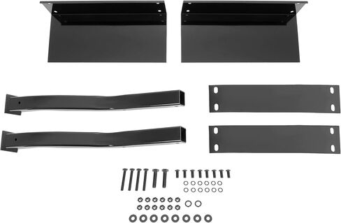 Universal Adjustable Support Fender Bracket Replacement for 1406-6A Pair Half Fender Mounting Bracket Steel Powder Coated Painted Black in Saudi Arabia