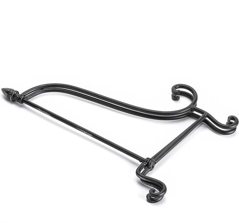 Plate Stand White 9.5" H Plate Holder For Display Stand White Book Stand in Kuwait