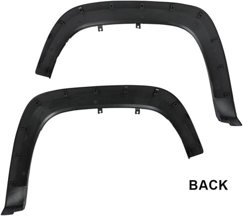 Apply to Front Fender Flares for Toyota Tacoma 2016-2021 - Compatible with OEM Parts 7587104060, TO1291109, 7587204060, TO1290109 - Driver & Passenger Side in Saudi Arabia