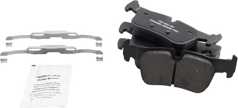 Front and Rear Brake Pad Set Ceramic Compatible with 2020-2021 BMW 228i xDrive Gran Coupe 2019-2021 X2 2017-2019 Mini Cooper Clubman 2018-2019 Cooper Countryman in Saudi Arabia