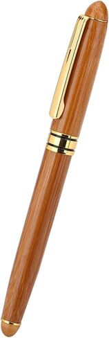 Calligraphy Art Fountain Pen, Broad Nib Fountain Pen with Bamboo Handle Chisel Pointed Nib for Writing Gothic Arabic(2.5mm Nib) in Saudi Arabia