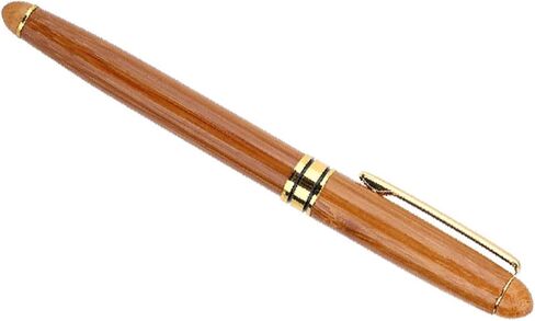 Calligraphy Art Fountain Pen, Broad Nib Fountain Pen with Bamboo Handle Chisel Pointed Nib for Writing Gothic Arabic(2.5mm Nib) in Saudi Arabia