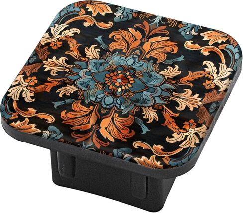 Hitch Cover Fits for 2-Inch Hitch,Colorful Mural of A Pitbull On A Brick Wall Rubber Trailer Hitch Cover Tube Plug Insert,Car Exterior Accessories, Receiver Tube Hitch Plug in Saudi Arabia