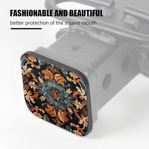 Hitch Cover Fits for 2-Inch Hitch,Colorful Mural of A Pitbull On A Brick Wall Rubber Trailer Hitch Cover Tube Plug Insert,Car Exterior Accessories, Receiver Tube Hitch Plug in Saudi Arabia