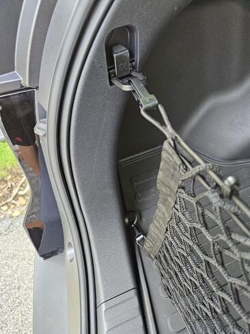 Rear Trunk Organizer Cargo Net for Toyota bZ4X 2023–2025 – Envelope Style Cargo Net for SUV – Premium Mesh Car Trunk Organizer Vehicle Carrier Storage – Compatible with bZ4X in Saudi Arabia