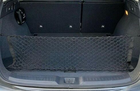 Rear Trunk Organizer Cargo Net for Toyota bZ4X 2023–2025 – Envelope Style Cargo Net for SUV – Premium Mesh Car Trunk Organizer Vehicle Carrier Storage – Compatible with bZ4X in Saudi Arabia