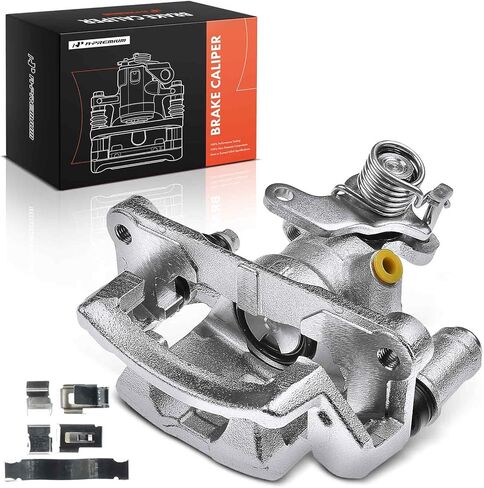 A-Premium Disc Brake Caliper Assembly with Bracket Compatible with Select Toyota Models - Toyota Corolla 1985 1986 1987, 1.6L, RWD - Rear Left Driver Side in Saudi Arabia
