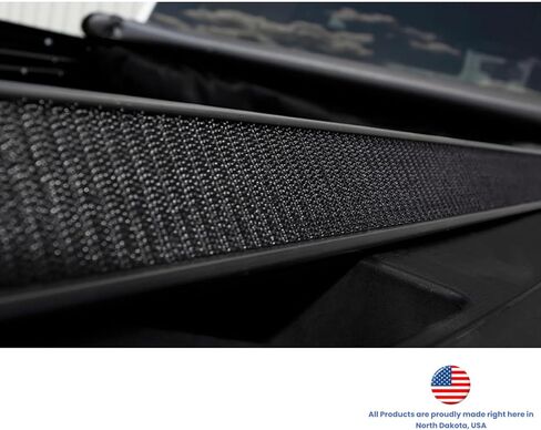 Fas-Top 17021-37021 Traveler Topper & Tonneau Cover fits 2020 2024 Gladiator with Trail Rail 5' Mid Box | Easy to Use, Weather Resistant, Built in Utility Track | Made in USA in Saudi Arabia
