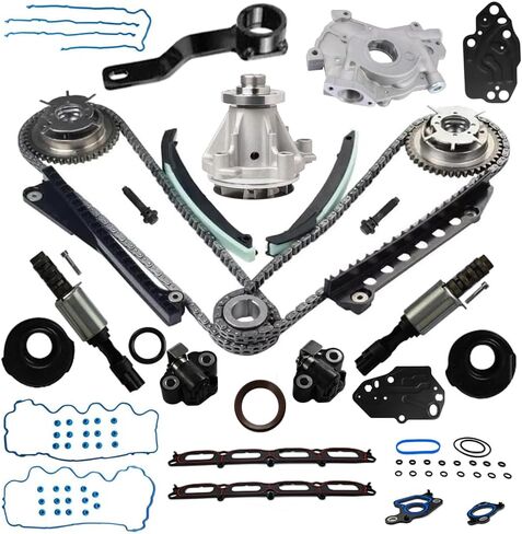 5.4 Engine Timing Chain Kit Fit For Ford Expedition F-150 F-250 F-350 Super Duty, Lincoln Mark LT, Navigator 5.4L 5L3Z-6268-A 3R2Z-6A257-DA 2004-2009 in Saudi Arabia