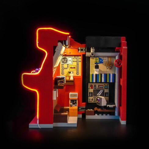 LED Lighting Compatible with Lego Arcade Machine 40805，Light Kit Compatible with Lego 40805, NOT Included The Model Set - JUST Lights in Saudi Arabia