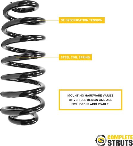 Rear Air Suspension to Coil Springs Conversion Kit Replacement for 2005-2009 Saab 9-7x (Pair) in Saudi Arabia