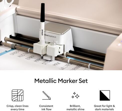 Cricut® Metallic Marker Set, 1.0 mm (6 ct) in Saudi Arabia