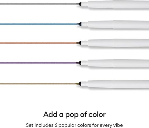 Cricut® Metallic Marker Set, 1.0 mm (6 ct) in Saudi Arabia