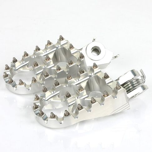 TOFR Billet CNC Footpegs Pedal Plate for Suzuki RMZ250 RMZ450 2010-2024 for Sur-ron Light Bee 2017-2021 in Saudi Arabia