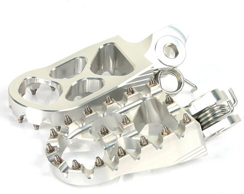 TOFR Billet CNC Footpegs Pedal Plate for Suzuki RMZ250 RMZ450 2010-2024 for Sur-ron Light Bee 2017-2021 in Saudi Arabia