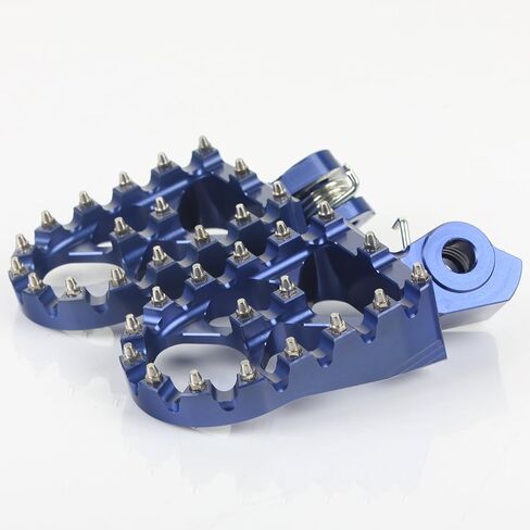 TOFR Billet CNC Footpegs Pedal Plate for Suzuki RMZ250 RMZ450 2010-2024 for Sur-ron Light Bee 2017-2021 in Saudi Arabia