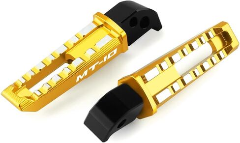 Motorcycle Rear Foot Pegs Passenger Rest Pedal For MT-03 MT-07 MT-09/SP/Tracer/GT MT-10/SP MT-125 Accessories (MT10-3-gold) in Saudi Arabia