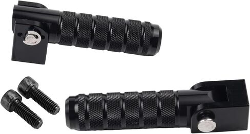 Motorcycle Foot pegs M12 2/5IN Thread Universal Pedals Folded Footrest Footpeg Motorcycles, Mopeds, Motorcycles Footpeg Motorcycles Footpeg in Kuwait