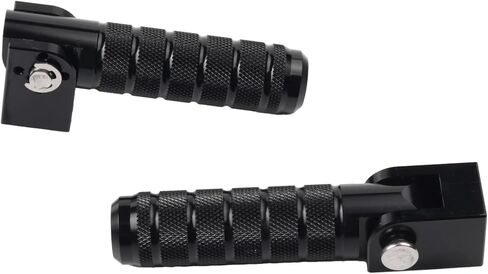 أوتاد قدم الدراجة النارية M12 2/5IN بدواسات عالمية قابلة للطي مسند للقدمين للدراجات النارية والدراجات البخارية والدراجات النارية in Kuwait