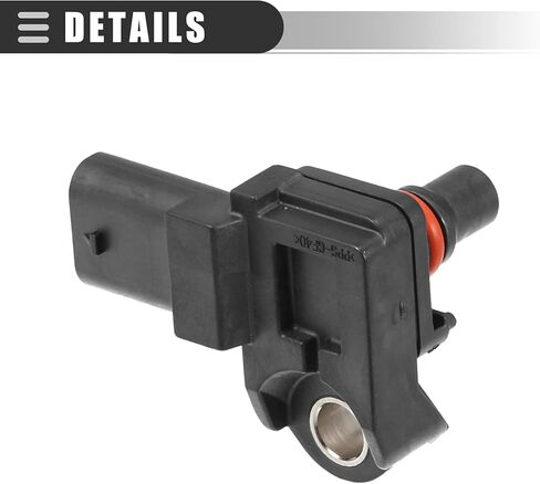 Motoforti MAP Manifold Air Pressure Sensor, Manifold Absolute Pressure Sensor Replacement, for BMW X2 2019, Plastic, No.13628637898/13627636936, Black in Saudi Arabia