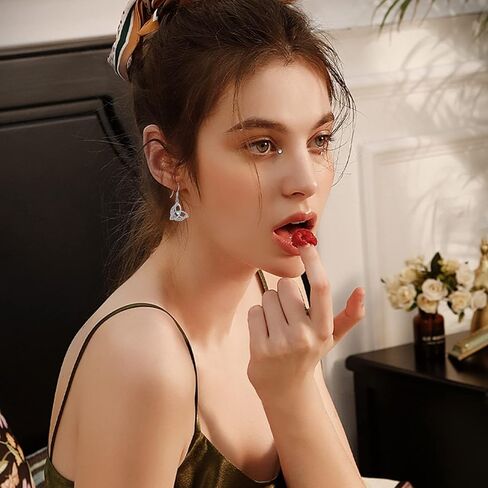 سلتيك الساحرات عقدة أقراط 925 الفضة الاسترليني الساحرة أقراط أذن البحر شل جوهرة قطرة تتدلى Leverback سلتيك أقراط الساحرات عقدة مجوهرات هدايا عيد الأم للنساء الفتيات in Kuwait