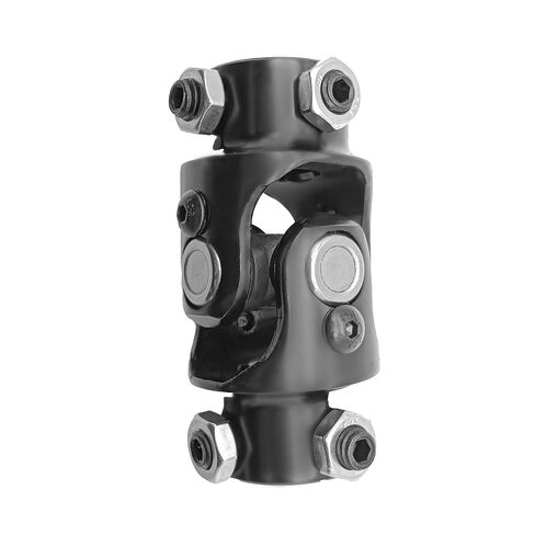 2 Pieces 3/4" DD x 3/4" DD Black U Joint Stainless Steel Universal Steering Shaft Coupler from 3/4" DD to 3/4" DD in Saudi Arabia