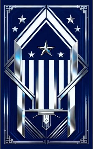 Patriotic Playing Cards Themed Collectible PVC Waterproof Playing Cards US Landmark Celebration Collector's Edition(60×97 mm)Suitable As Gifts And Collectibles For Card Game Enthusiasts And Families in Saudi Arabia