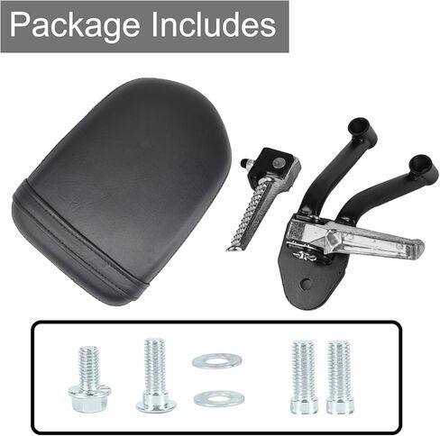Motorcycle Rear Passenger Seat & Footpegs Kit for Honda Rebel CMX300 CMX500 Accessories - Fit Rebel 300 500 2017-2024 in Saudi Arabia