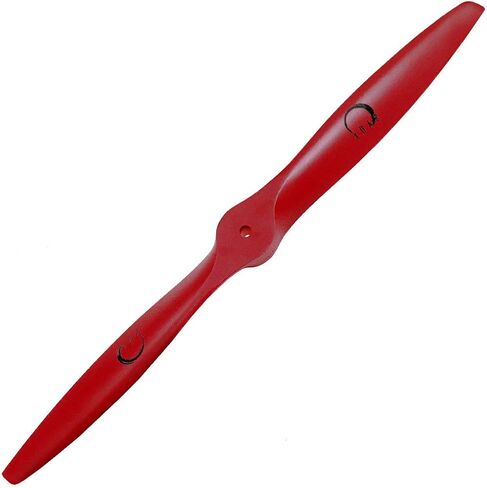 XOAR PJM Red 11x7 The Sword RC Model Airplane Propeller. 11 Inch 2 Blade Painted Wood Prop for Gas RC Planes in Saudi Arabia