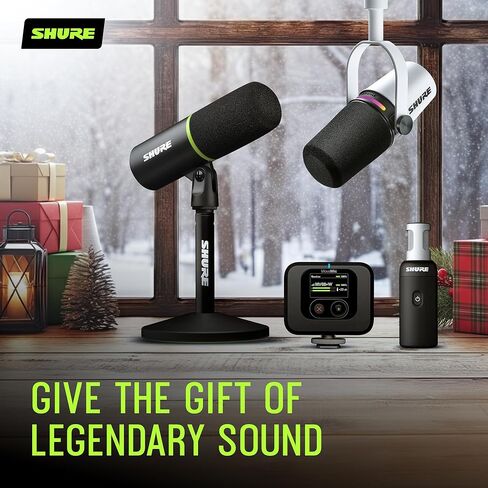 نظام الميكروفون اللاسلكي Shure BLX1288/CVL UHF - مثالي للكنيسة والكاريوكي والمسرح والغناء - عمر البطارية 14 ساعة، نطاق 300 قدم | يتضمن ميكروفونات محمولة باليد وميكروفونات Lavalier، وجهاز استقبال ثنائي القناة | فرقة J11 in Saudi Arabia