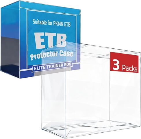 حافظة حماية ETB من البلاستيك PET من Heetobcos - واقي صندوق تدريب Elite شفاف 0.5 مم - حافظة ETB متوافقة مع صناديق تدريب Elite (عبوة من 3 قطع) in Saudi Arabia