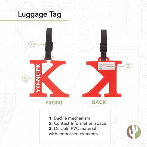 حقيبة بطاقات الأمتعة من Desert Cactus Kappa Alpha Psi (تقليدية ماسية) in Saudi Arabia