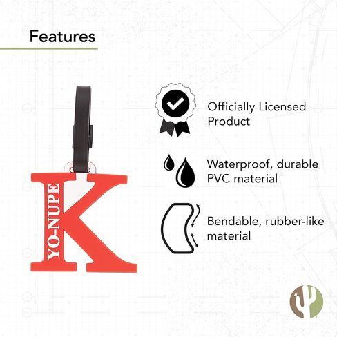 حقيبة بطاقات الأمتعة من Desert Cactus Kappa Alpha Psi (تقليدية ماسية) in Saudi Arabia