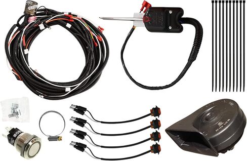 مجموعة إشارة الانعطاف SuperATV لـ Polaris RZR RZR 800 / S 800/4 800 (انظر الإعداد) - (مع عمود التوجيه وقرن Dash) - التوصيل والتشغيل لسهولة التثبيت in Saudi Arabia