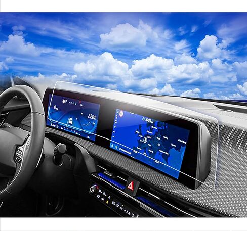 2024 Toyota Venza Limited Screen Protector for 2021 2022 2023 2024 Toyota Venza Venza Limited 2023 2024 Venza XLE Nightshade 12.3Inch 2024 Venza Accessories in Kuwait