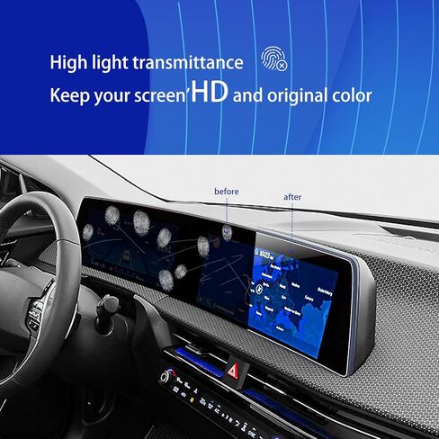 2024 Toyota Venza Limited Screen Protector for 2021 2022 2023 2024 Toyota Venza Venza Limited 2023 2024 Venza XLE Nightshade 12.3Inch 2024 Venza Accessories in Kuwait