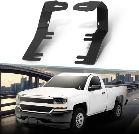 دعامة تثبيت بإضاءة LED على غطاء محرك السيارة متوافقة مع Chevy Silverado 1500/Suburban 1500 2500 /Tahoe 2014-2019، تناسب GMC Sierra 1500/Yukon/Yukon XL 1500 2500 2014-2019 in Saudi Arabia