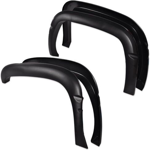 GRAND ORANGE Fender Flares Compatible with Dodge Ram 1500 2009-2018 Fleetside models Textured Factory Style CH1240269 in Saudi Arabia