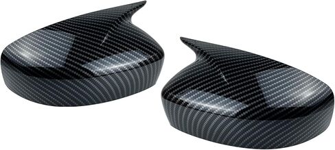 مرآة الرؤية الخلفية الجانبية متوافقة مع Infiniti G37 2008-2013/G25 Q40 Q60، ملحقات غطاء غطاء مرآة الجناح الخارجي (نمط أسود لامع) in Kuwait