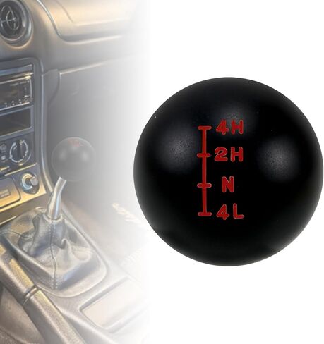 RYANSTAR RACING Manual 5 Speed Short Throw Shift Knob Compatible with 1970-2004 Ford Mustang, Aluminum Weighted Gear Shifter Black Red Engraved Inlay, M12x1.75 Thread Transmission Vehicles White in Saudi Arabia