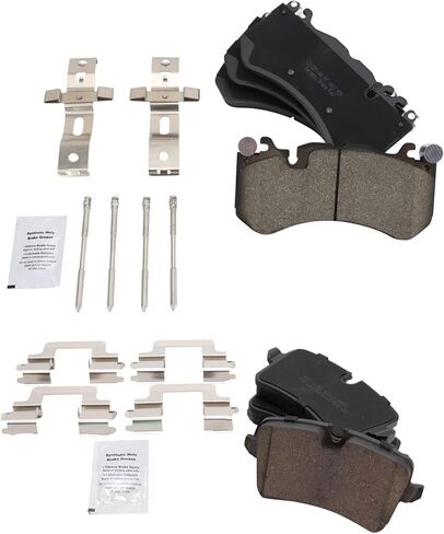 Front and Rear Brake Pad Set Ceramic Compatible with 2014-2018 Audi RS7 in Saudi Arabia